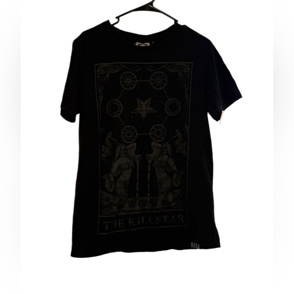 Killstar Unisex The Killstar Black T-Shirt - Picture 1 of 2